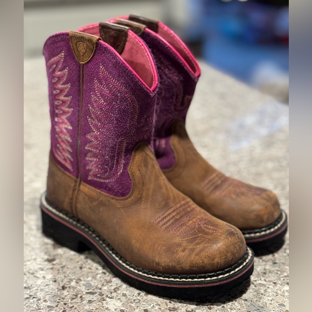 Ariat Fatbaby cowgirl western boot